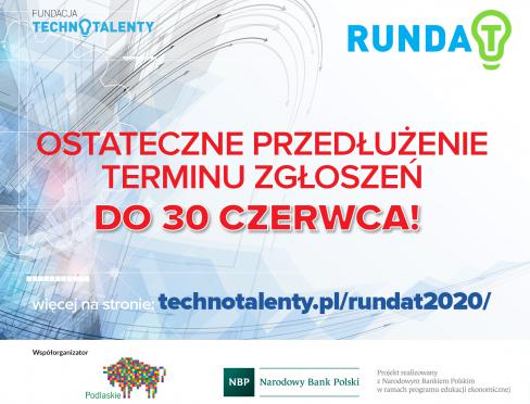 zgłoszenie do Rundy T został przedłużony do 30 czerwca 2021