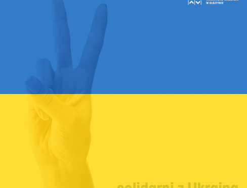 Solidarni z Ukrainą plakat
