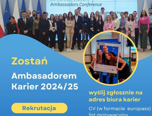 Ambasadorowie Karier Unii Europejskiej 2024/2025