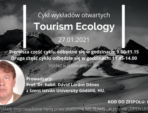 wykład „Tourism Ecology”