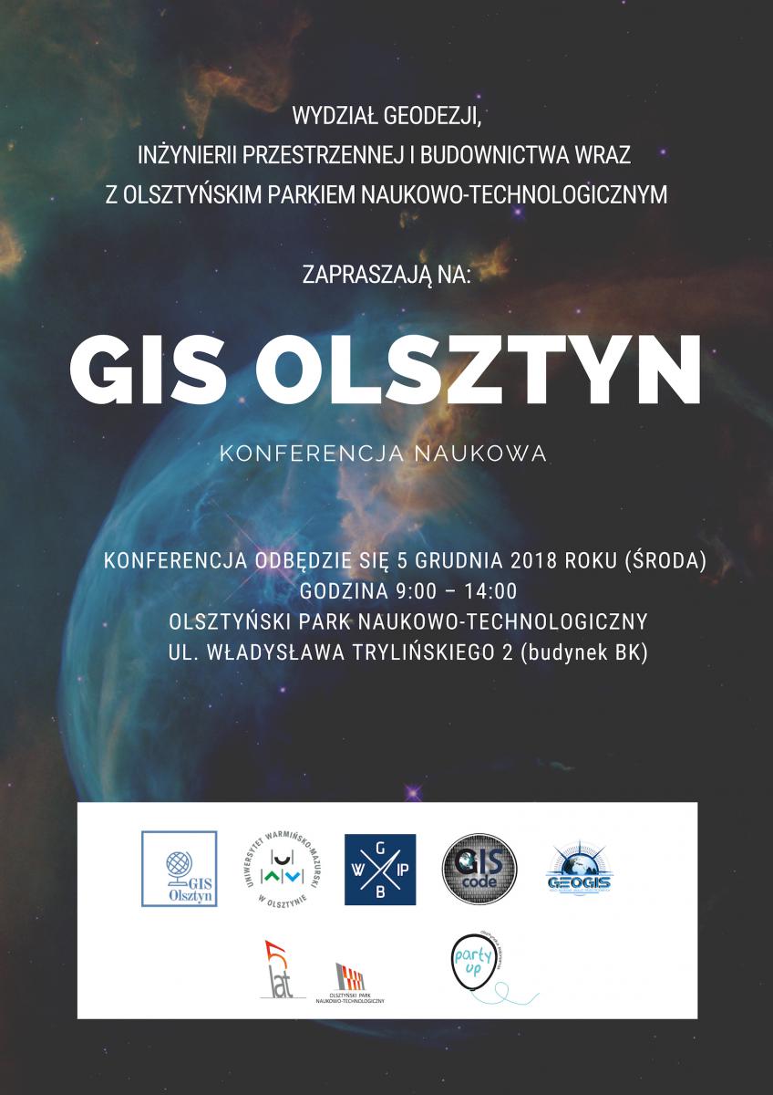 Konferencja Naukowa "GIS Olsztyn", 5.12.2018 r. 