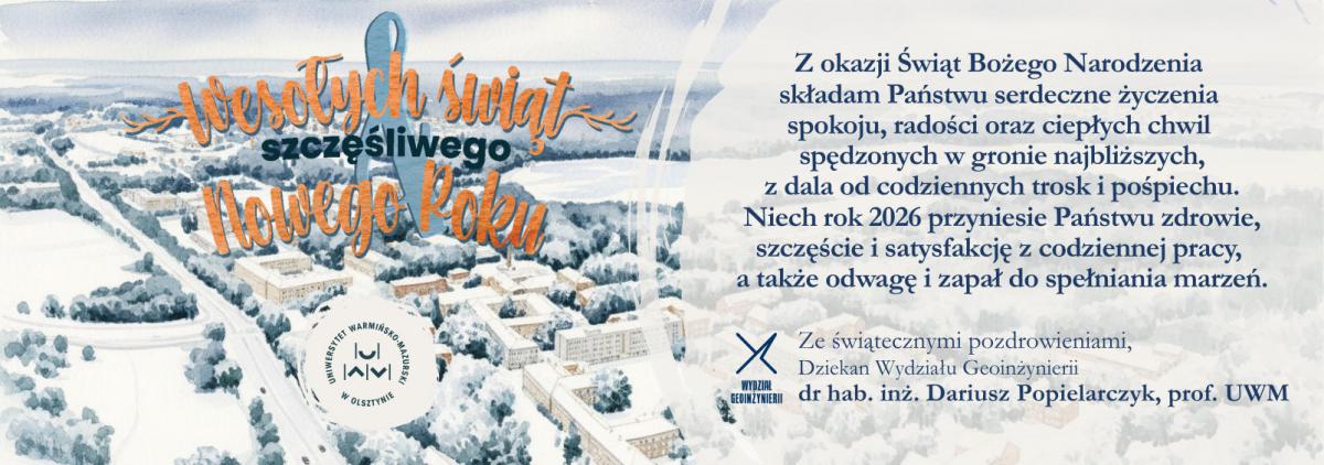 Wesołych Świąt i szczęśliwego Nowego Roku!