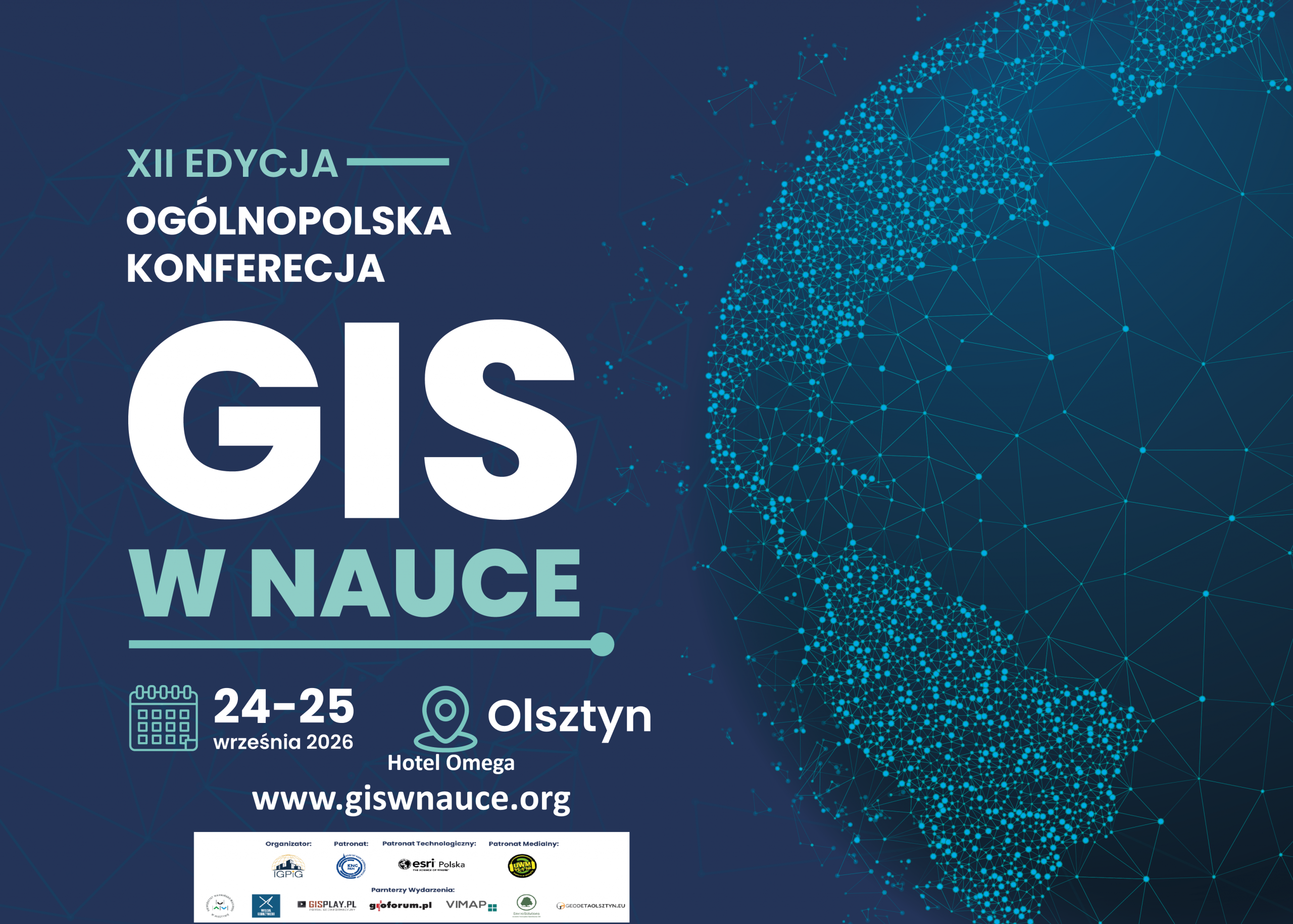 plakat informacyjny gis w nauce
