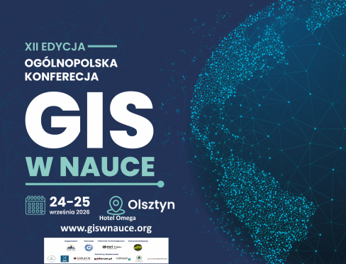 plakat informacyjny gis w nauce