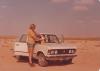 W drodze na pomiary, Irak. Rok 1975.