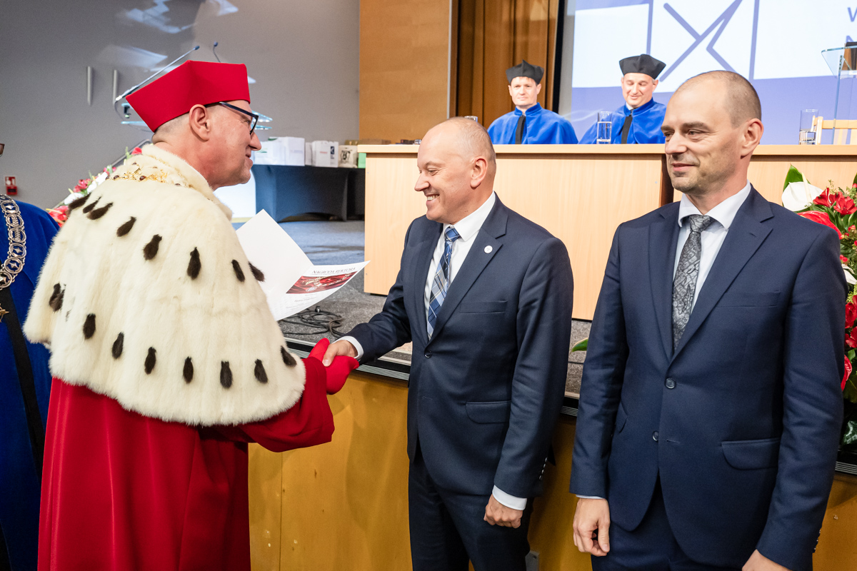 Inauguracja - wręczenie nagród JM Rektora 